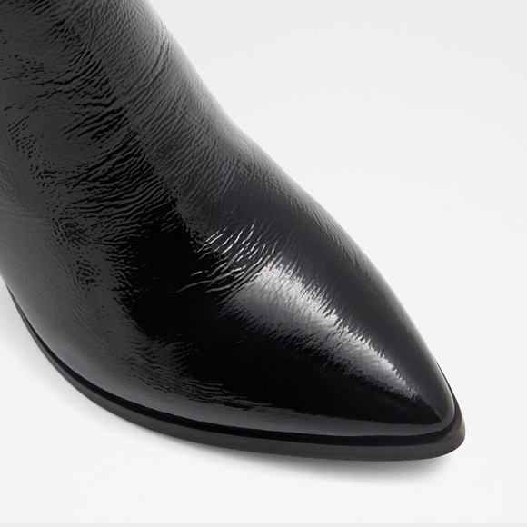 ALDO Patent Leather Ankle Boots - Picture 4 of 5